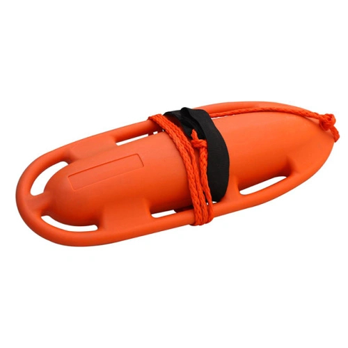 Plastic Swimming Lifesaving Float Torpedo Buoy Can