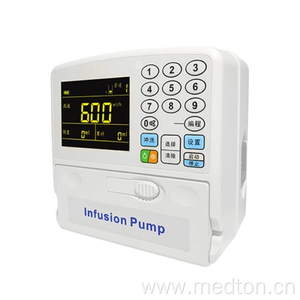 Portable Mini Infusion Pump with Piggyback mode
