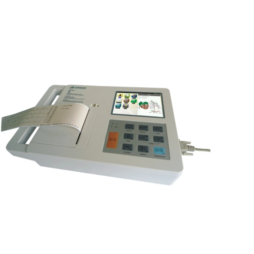 3 Channel Electrocardiograph with 5.7inch color touch-screen