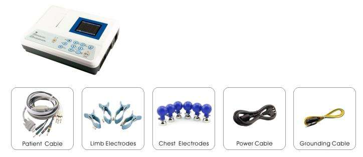 3 channel ECG accessories