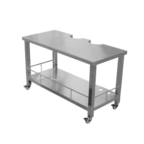 Veterinary 304 Stainless Steel B-ultrasound Stand Table