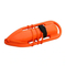 Emergency Plastic Floating Torpedo Lifeguard Rescue Buoy Can