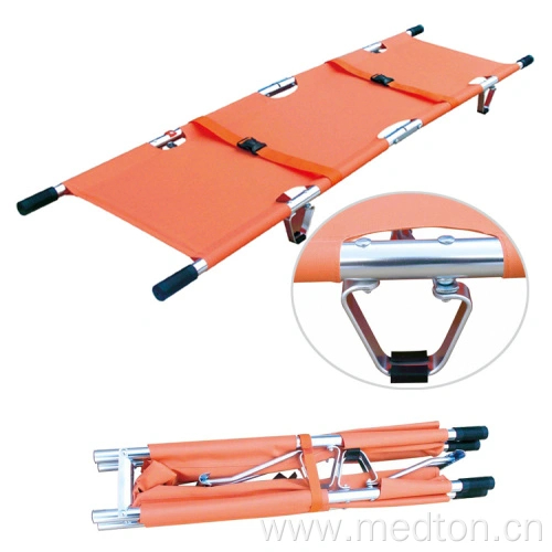 Aluminum Alloy Folding Portable Stretcher With Handles
