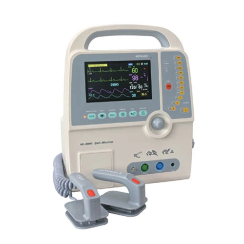 Portable Biphasic Defibrillator with ECG Monitor